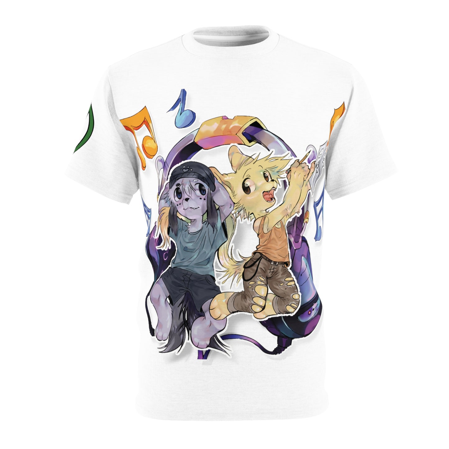 Joey Unisex Cut & Sew Tee (AOP)