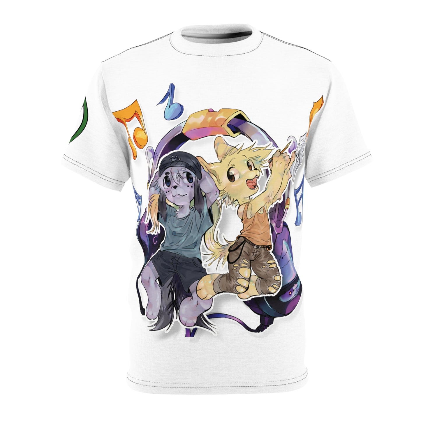 Joey Unisex Cut & Sew Tee (AOP)