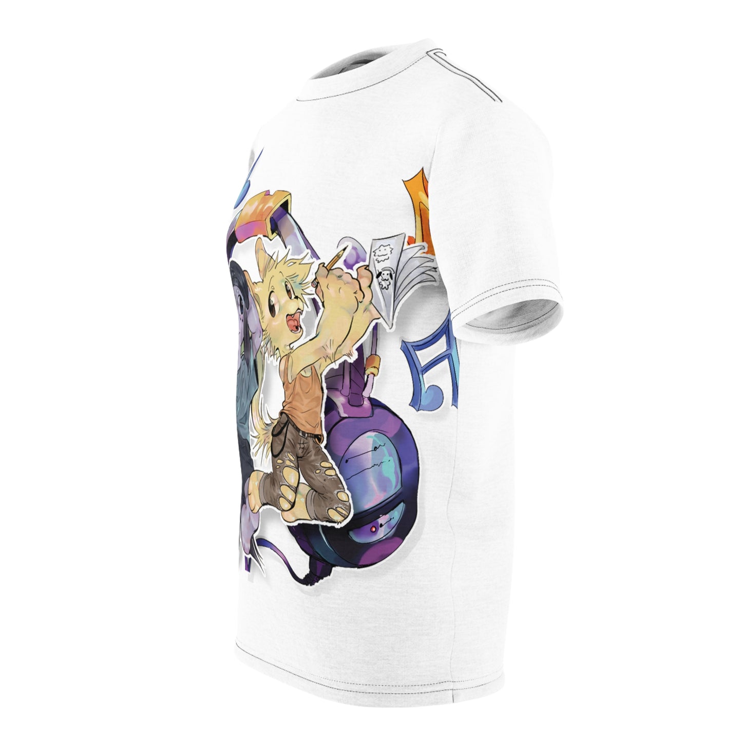 Joey Unisex Cut & Sew Tee (AOP)